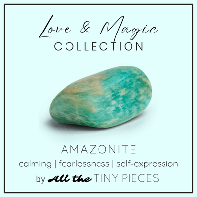 Dainty Amazonite Teardrop Necklace