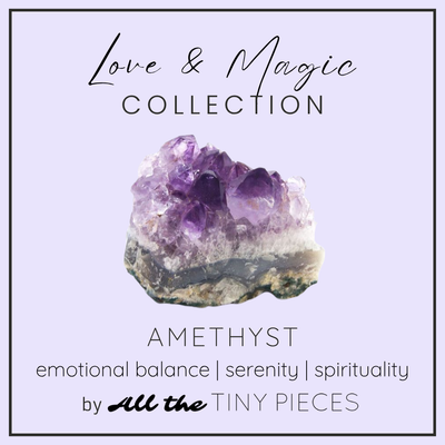 Dainty Amethyst Heart Necklace