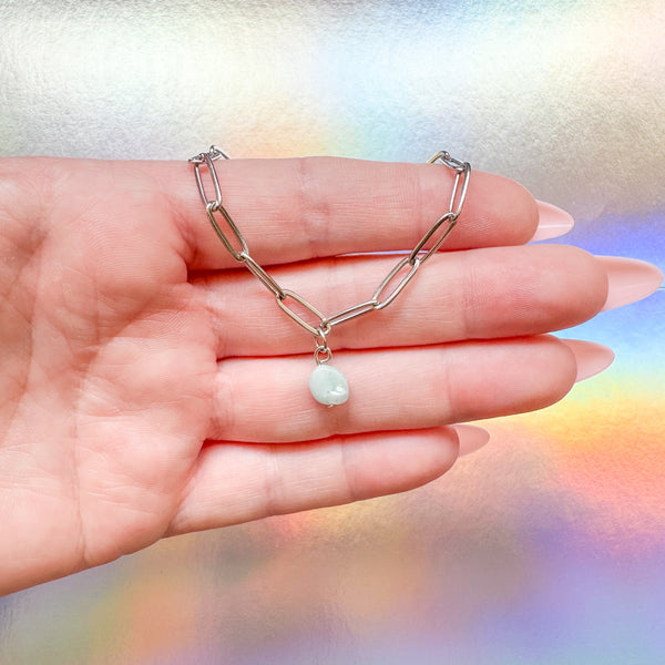 Amazonite Chain Anklet