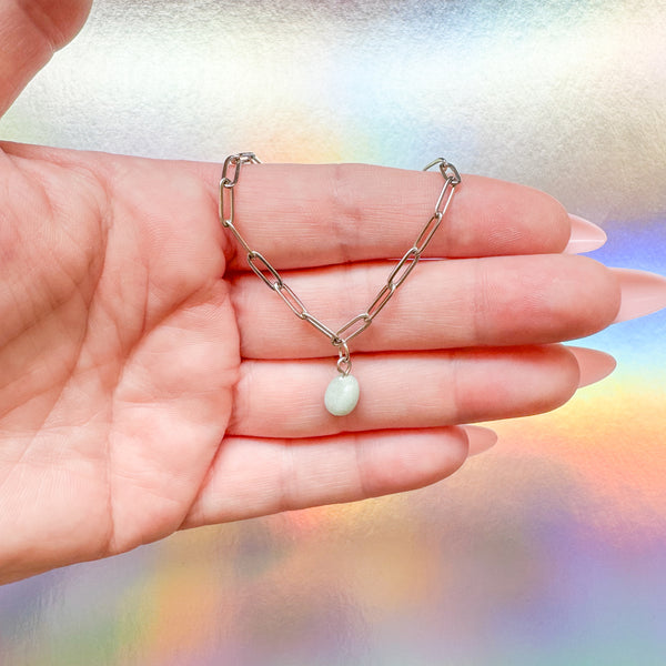 Amazonite Chain Bracelet