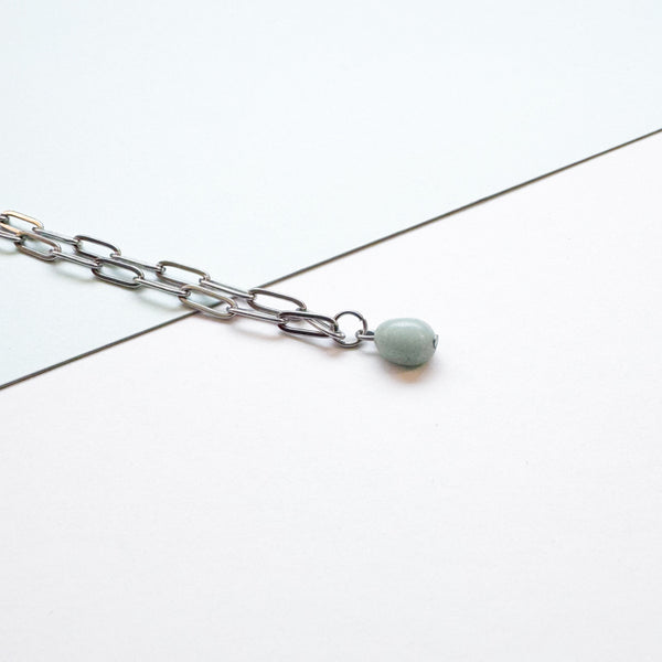 Amazonite Chain Bracelet