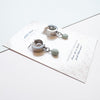 Amazonite Huggie Hoop Earrings