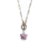 Amethyst Star Toggle Necklace