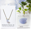 Blue Lace Agate Necklace Meaning