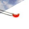 Carnelian Necklace Moon