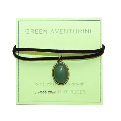 Green Aventurine Gemstone Choker