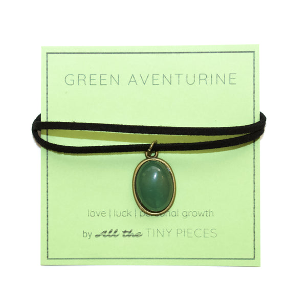 Green Aventurine Gemstone Choker