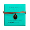 Black Agate Gemstone Choker