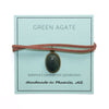 Green Agate Gemstone Choker