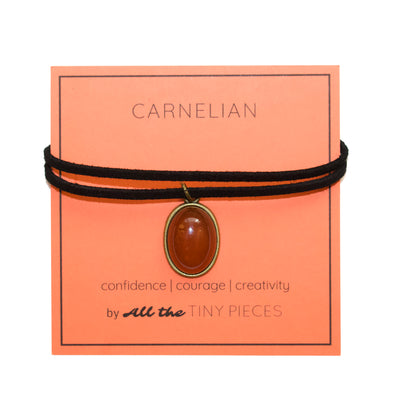 Carnelian Gemstone Choker