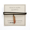 Peach Aura Quartz Choker