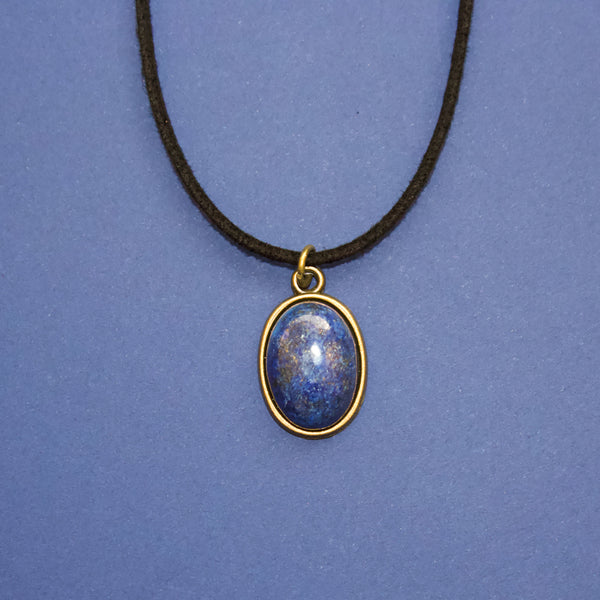 Lapis Lazuli Gemstone Choker
