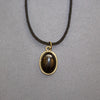 Black Agate Gemstone Choker