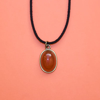 Carnelian Gemstone Choker