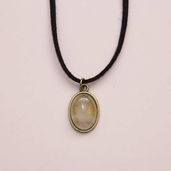Rose Quartz Gemstone Choker
