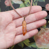 Peach Aura Quartz Choker