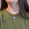 Green Agate Gemstone Choker