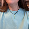 Green Aura Quartz Choker