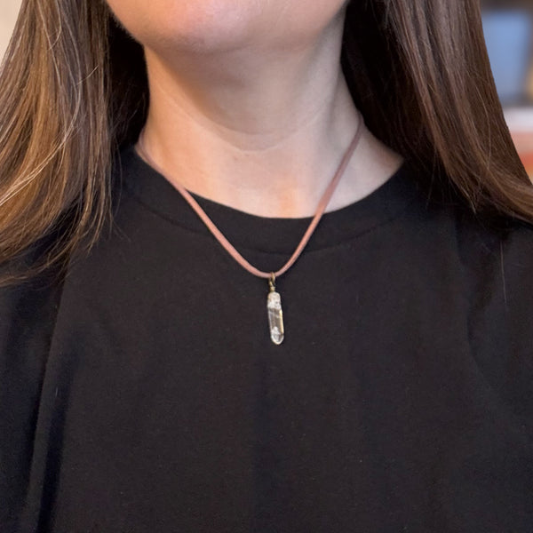 Clear Quartz Choker
