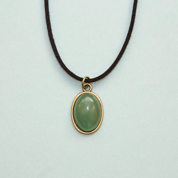 Green Aventurine Gemstone Choker