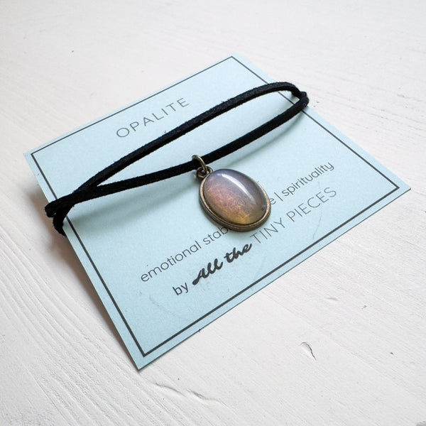 Opalite Gemstone Choker