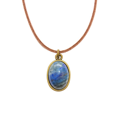 Lapis Lazuli Gemstone Choker