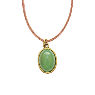 Green Aventurine Gemstone Choker