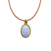 Blue Lace Agate Gemstone Choker
