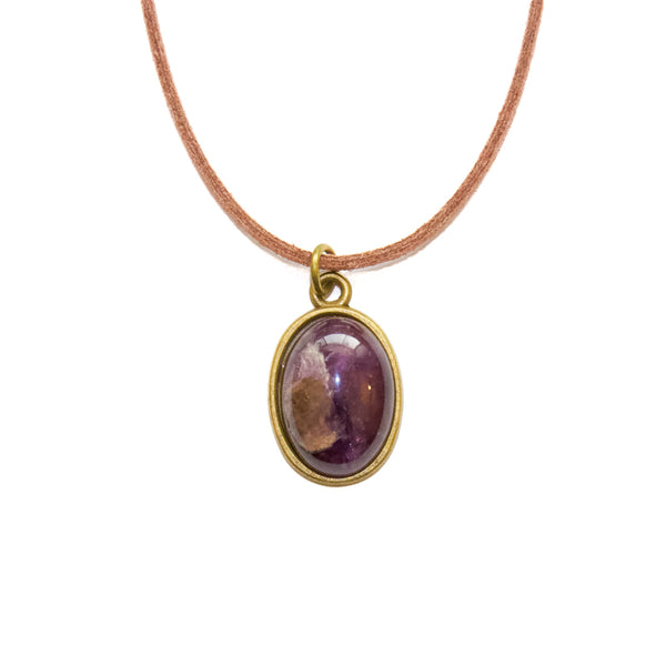 Amethyst Gemstone Choker
