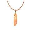 Peach Aura Quartz Choker