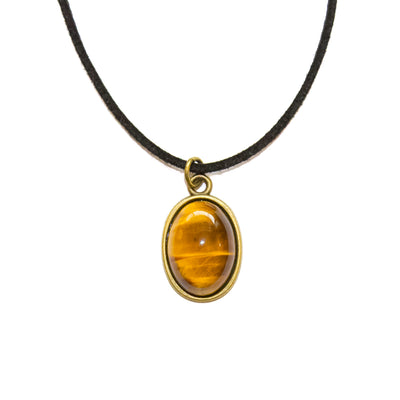 Tiger's Eye Gemstone Choker