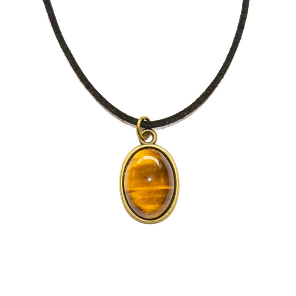 Tiger's Eye Gemstone Choker