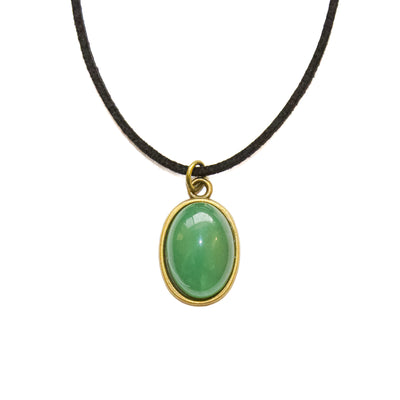 Green Aventurine Gemstone Choker