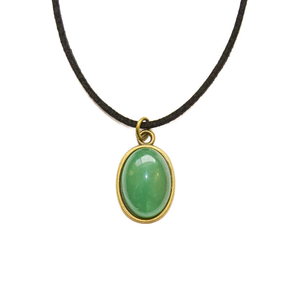 Green Aventurine Gemstone Choker