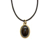 Black Agate Gemstone Choker