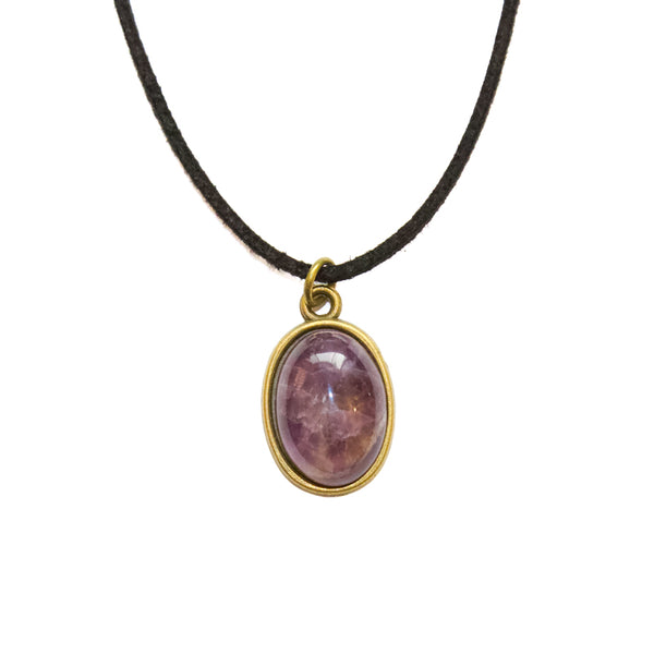 Amethyst Gemstone Choker