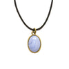 Blue Lace Agate Gemstone Choker