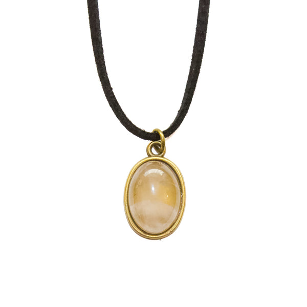 Rose Quartz Gemstone Choker