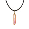 Peach Aura Quartz Choker