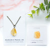 Citrine Gemstone Necklace