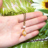 Citrine and Rose Quartz Necklace