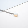 Dainty Opalite Rectangle Necklace