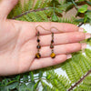 Dainty Tiger's Eye Earrings