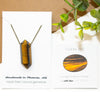 Double Point Tiger's Eye Necklace