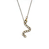 Dainty Tiger's Eye Column Necklace