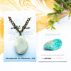 Faceted Amazonite Slab Necklace