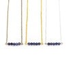 Sapphire Necklace - Bar