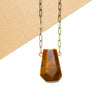 Geometric Tiger's Eye Necklace