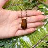 Geometric Tiger's Eye Necklace