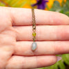 Labradorite & Peridot Necklace